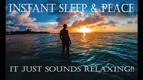 Relaxing Zen Music with Amazing Wave Sounds - Black Screen - Chill Vibes