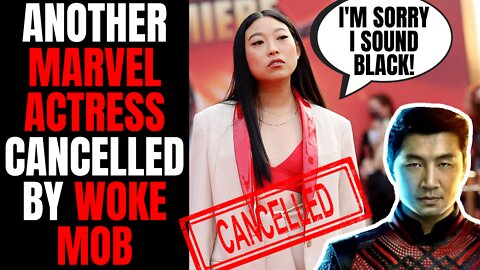 Another Marvel Actress CANCELLED By Woke Mob! | Shang Chi's Awkwafina Quits Twitter Over "Blaccent"