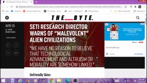 SETI Director Warns Of Malevolent Alien Civilizations Paranormal News