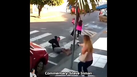 An off duty police officer in Brazil delivers Justice during an armed robbery