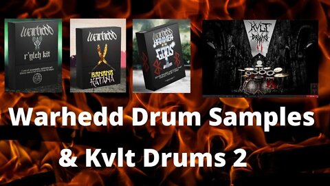 Warhedd Drum Samples and Kvlt drums 2