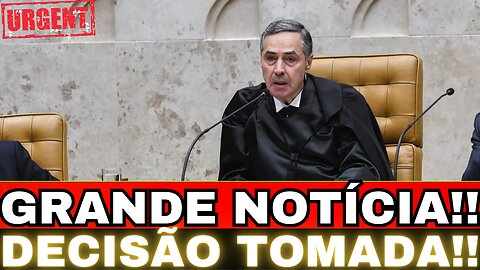 AGORA: BARROSO TOMA DECISÃO!! GRANDE NOTÍCIA!! ACABOU