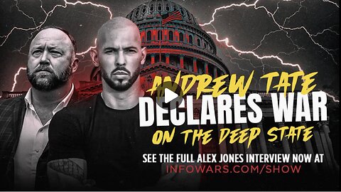 Alex Jones Interviews Andrew Tate In New Explosive Must See Interview / This Will Break The MATRIX