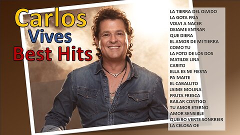 Carlos vives. Latin music. Great hits v1