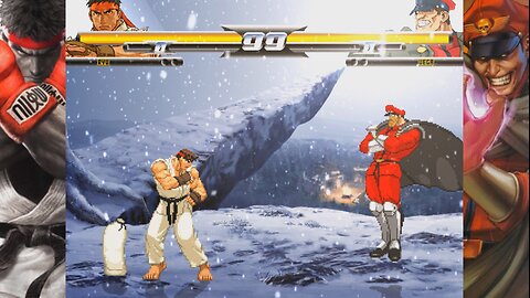 [MUGEN Lifebar] Alpha Storm: Ryu x Vega