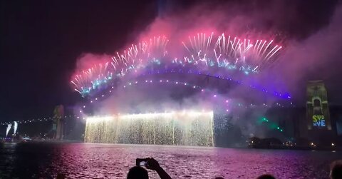 Fireworks in Sydney