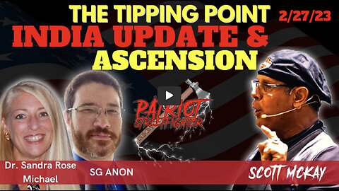 PATRIOT STREET FIGHTER W/ Dr Sandra & India Update, State Of Ascension with SG Anon THX John Galt