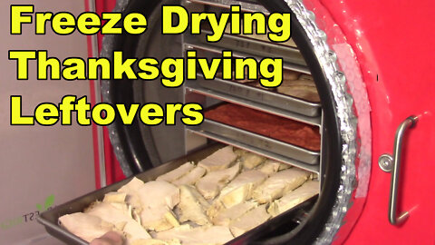 Freeze Drying Thanksgiving Leftovers