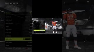 How To Create Steve Atwater Madden 23 #shorts