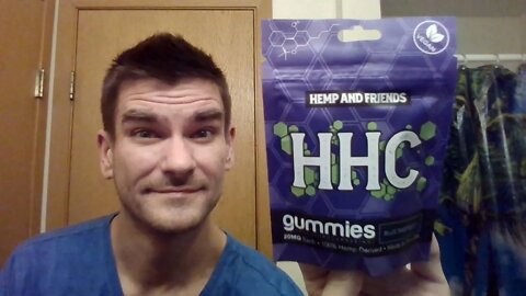 Blue Raspberry HHC gummy review! (HAFCO)