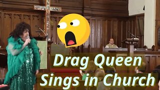 Drag Queen Sings Peace On Earth In a Church