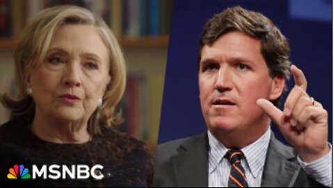 'He is a useful idiot': Hillary Clinton scorns Tucker Carlson over Putin interview