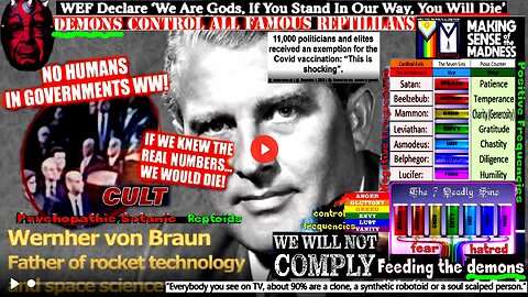 A warning from Dr. Wernher von Braun about the fake alien invasion from 1974