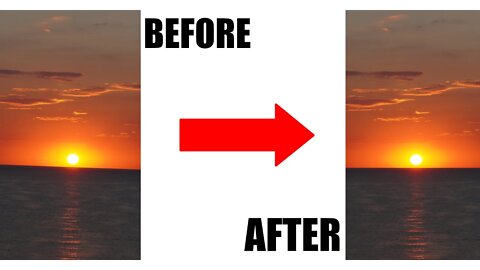 Fix Tilted/Crooked Horizon in Photos - GIMP Tutorial