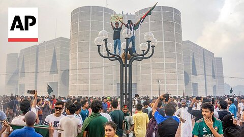 Bangladesh students react to Prime Minister Sheikh Hasina resigning