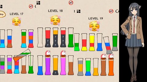 New Water Sorting Puzzle - Level 17 18 19 Samsung,A3,A5,A6,A7,J2,J5,J7,S5,S6,S7,S9,A10,A20 Beunion