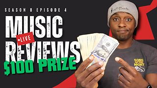 $100 + Shure 55SH Microphone Giveaway - FREE DOOR PRIZES - Song Of The Night Live Music Review! S8E4