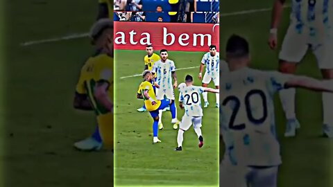 Neymar vs Argentina jogou muito mais não deu. #shorts #neymar #argentina #brazil