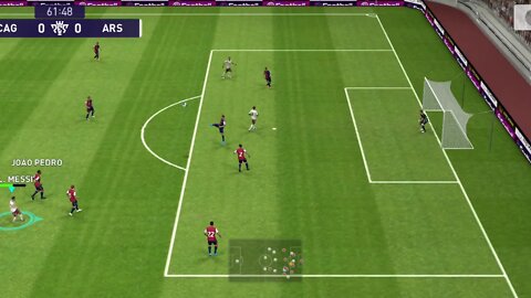 PES 2021: CAGLIARI vs ARSENAL | Entretenimiento Digital 3.0