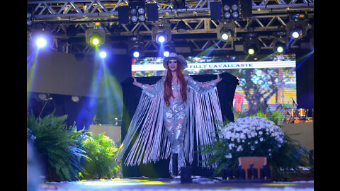 Desfile Garota Expoalta 2022 - Affilly Cavalcante Traje Country