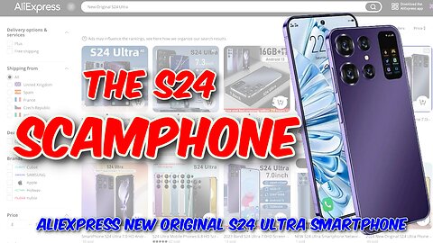 AliExpress S24 Ultra Smartphone Review