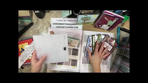 Tip Tuesday - Embossing Folder Organization Part 2 with Cards by Christine