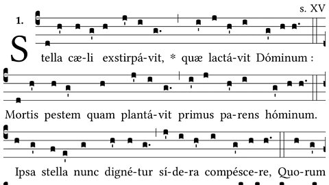 Stella caeli extirpavit - setting the record straight