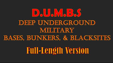 Deep Underground Military Bases, Bunkers, and Blacksites - The Full Length Version