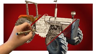 Drawing A Massey Ferguson 283