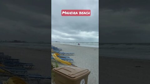 Crap weather at Madeira Beach #shorts