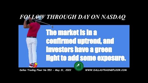 FOLLOW THROUGH DAY ON NASDAQ