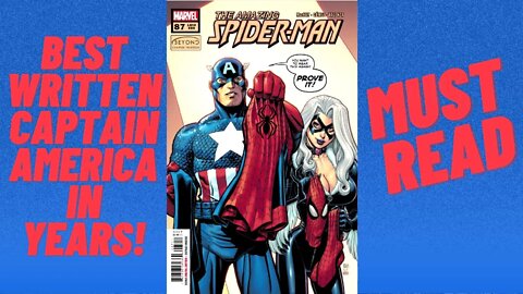 Amazing Spider-Man #87 Has The Best Written Captain America Marvel Has Had In Years!