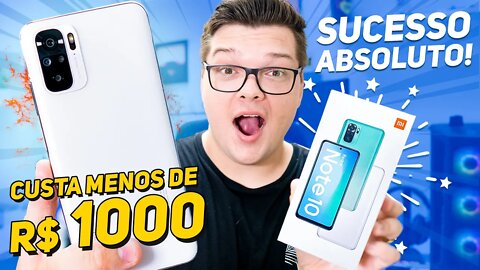 Redmi Note 10 - A Xiaomi ACERTOU em CHEIO NELE! Unboxing e Primeiras Impressões!