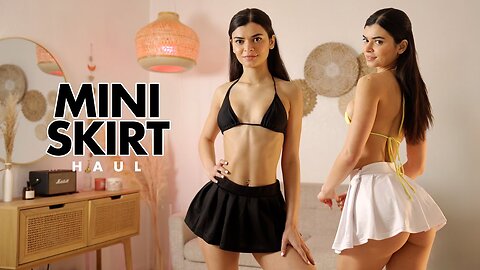 MINI SKIRTS FROM AMAZON TRY-ON HAUL