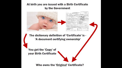 The Strawman - The Trap - Birthing Certificates - Voluntary Slaves - Banking Law - Human Farming