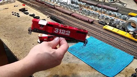 Bachmann Life-Like Pancake motor rebuild part1