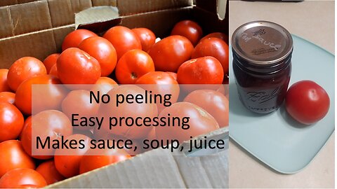 Easy Tomato processing