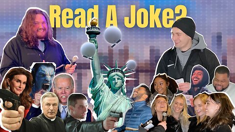 Handing Out Offensive Jokes To New Yorkers | Joke Karaoke