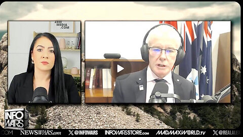 Maria Zeee & Senator Malcolm Roberts on Infowars: Globalists Begin Cutting Aussie Electricity!