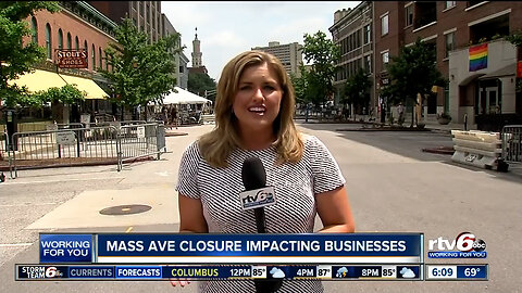 June 30, 2020 - Indiana Coronavirus Update / Outdoor Seating on Closed Mass Ave.