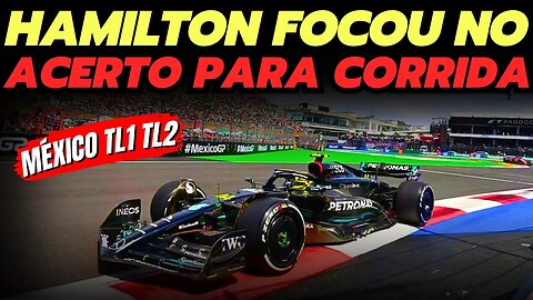 Hamilton usa os 2 treinos para o ritmo de corrida | Verstappen liderou o dia