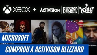 MICROSOFT COMPROU A ACTIVISION BLIZZARD!!!!!!