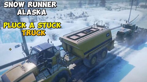 Snow Runner Pluck a Stuck Truck