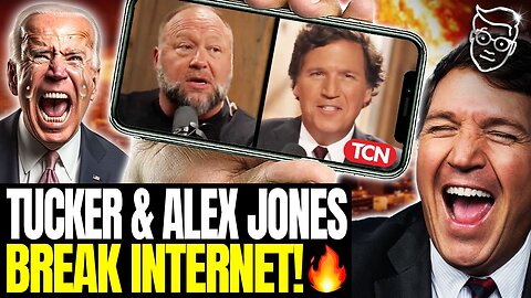 Tucker Carlson & Alex Jones SET The INTERNET on FIRE 🔥 LIVE TORCHING Biden State of the Union | WOW