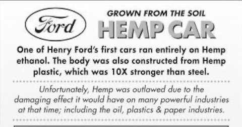 FORD HEMP CAR