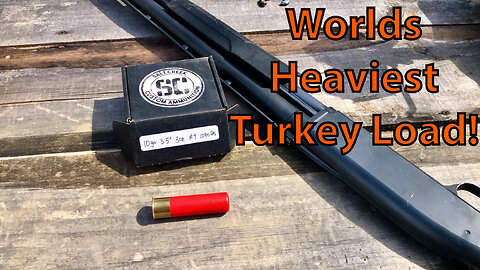 Worlds Heaviest Turkey Load - Salt Creek 3 Ounce 10 Gauge TSS 50 Yards