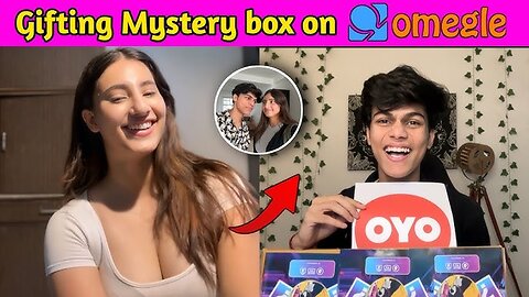 I Gifted Mystery Box To My Love I Found On Omegle 😍 || Met In Real Life