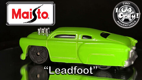 “Leadfoot”- in Bright Green- Model by Maisto