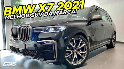 NOVA BMW X7 M50i 4.4 V8 BITURBO 2021 É O MELHOR E MAIS CARO SUV DA BMW NO BRASIL!