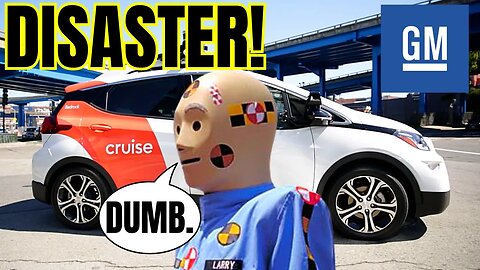 General Motors DISASTER! GM Cruise ROBO TAXI SERVICE SUSPENDED after PEDESTRIAN INCIDENT!